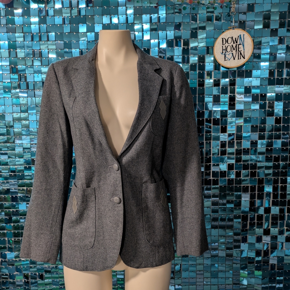 Gray Women's Blazer